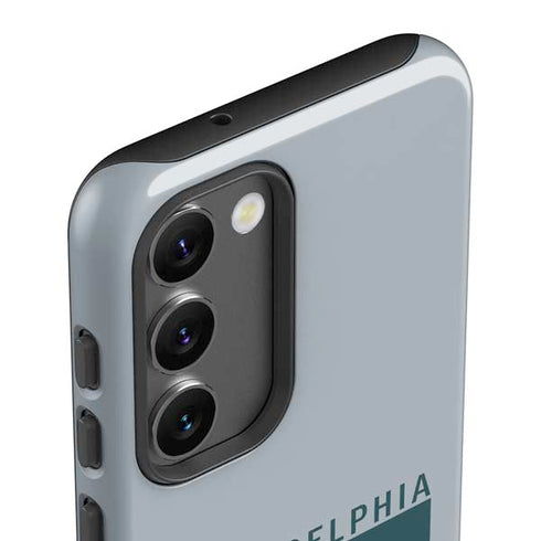 NFL Philadelphia Eagles Silver Performance Series Galaxy S23 Pro Case