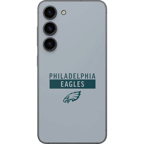 NFL Philadelphia Eagles Silver Performance Series Galaxy S23 Skin