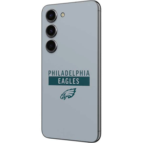 NFL Philadelphia Eagles Silver Performance Series Galaxy S23 Skin