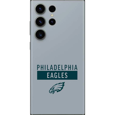 NFL Philadelphia Eagles Silver Performance Series Galaxy S23 Ultra Skin