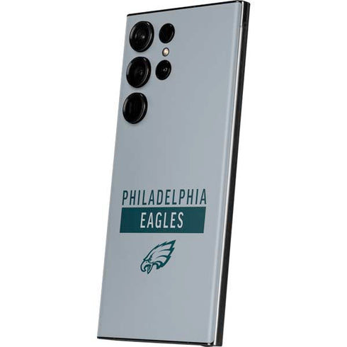 NFL Philadelphia Eagles Silver Performance Series Galaxy S23 Ultra Skin