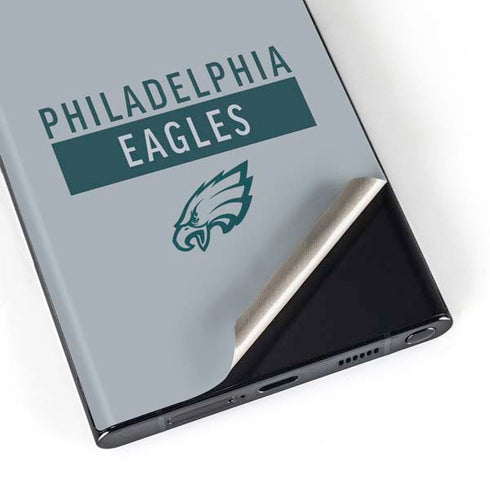 NFL Philadelphia Eagles Silver Performance Series Galaxy S23 Ultra Skin