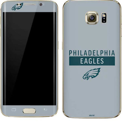 NFL Philadelphia Eagles Silver Performance Series Galaxy S7 Edge Skin