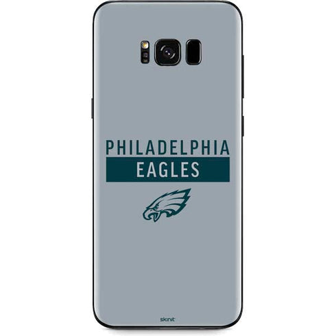 NFL Philadelphia Eagles Silver Performance Series Galaxy S8 Skin