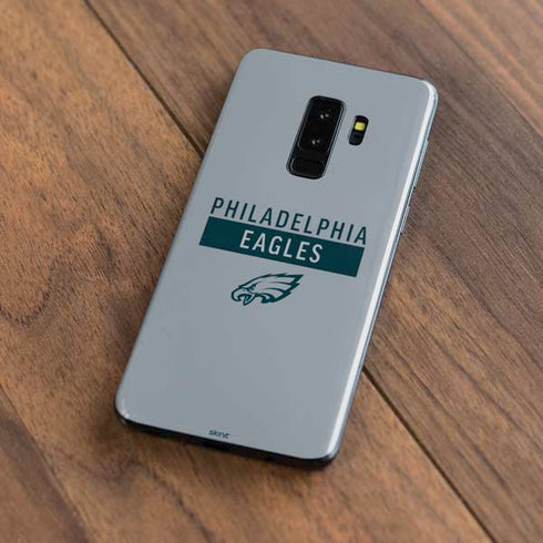NFL Philadelphia Eagles Silver Performance Series Galaxy S9 Plus Skin