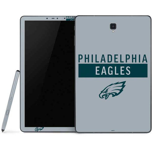 NFL Philadelphia Eagles Silver Performance Series Samsung Galaxy Tab Skin