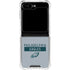 NFL Philadelphia Eagles Silver Performance Series Galaxy Z Flip5 5G Clear Case