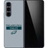 NFL Philadelphia Eagles Silver Performance Series Galaxy Z Fold5 5G Skin
