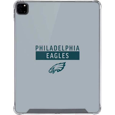 NFL Philadelphia Eagles Silver Performance Series iPad Pro 12.9in (2020) Clear Case