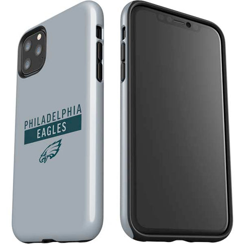 NFL Philadelphia Eagles Silver Performance Series iPhone 11 Pro Max Impact Case