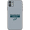 NFL Philadelphia Eagles Silver Performance Series iPhone 11 Skin