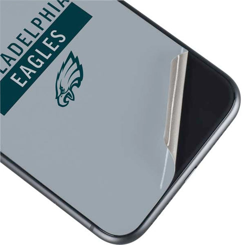 NFL Philadelphia Eagles Silver Performance Series iPhone 11 Skin
