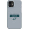 NFL Philadelphia Eagles Silver Performance Series iPhone 12 Mini Lite Case