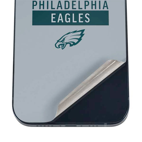 NFL Philadelphia Eagles Silver Performance Series iPhone 12 Mini Skin