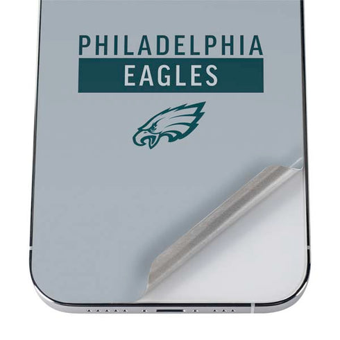 NFL Philadelphia Eagles Silver Performance Series iPhone 12 Pro Max Skin