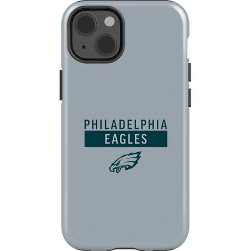 NFL Philadelphia Eagles Silver Performance Series iPhone 13 Impact Case