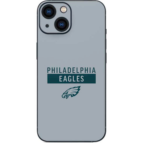 NFL Philadelphia Eagles Silver Performance Series iPhone 13 Mini Skin