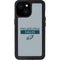 NFL Philadelphia Eagles Silver Performance Series iPhone 13 Mini Waterproof Case
