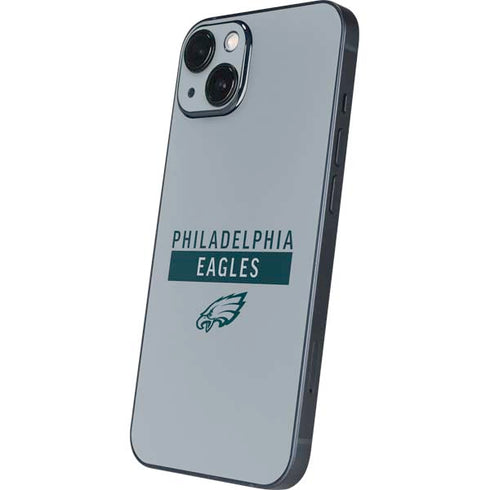 NFL Philadelphia Eagles Silver Performance Series iPhone 14 Plus Skin