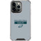NFL Philadelphia Eagles Silver Performance Series iPhone 15 Pro Clear Case