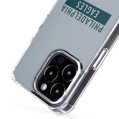 NFL Philadelphia Eagles Silver Performance Series iPhone 15 Pro MagSafe Case