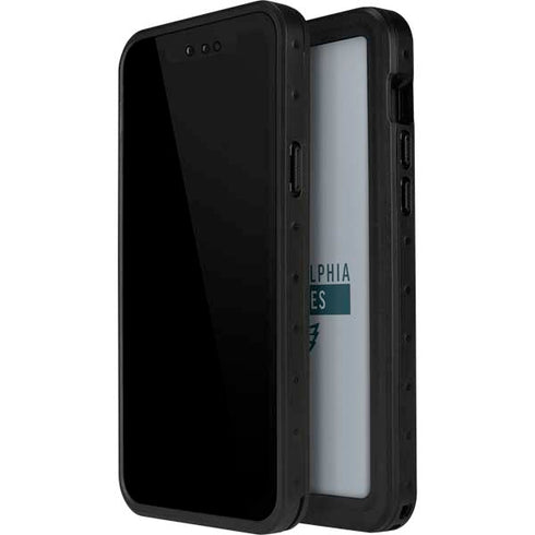 NFL Philadelphia Eagles Silver Performance Series iPhone 14 Pro Max Waterproof Case