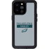 NFL Philadelphia Eagles Silver Performance Series iPhone 14 Pro Max Waterproof Case