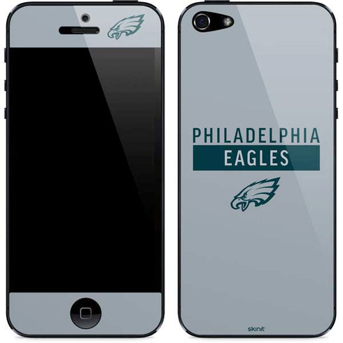 NFL Philadelphia Eagles Silver Performance Series iPhone 5/5s/5SE Skin