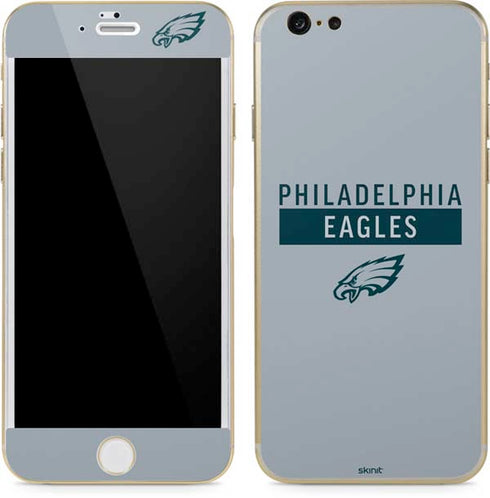 NFL Philadelphia Eagles Silver Performance Series iPhone 6/6s Skin