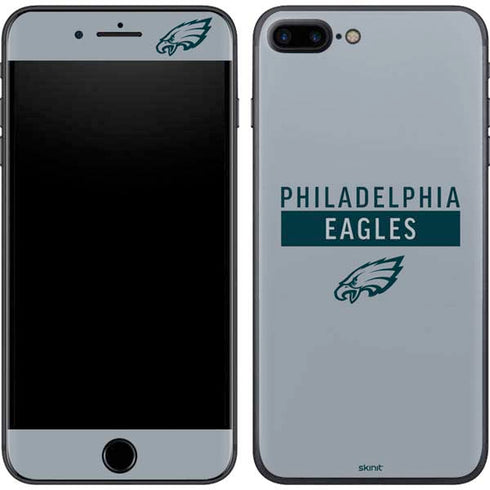 NFL Philadelphia Eagles Silver Performance Series iPhone 7 Plus Skin