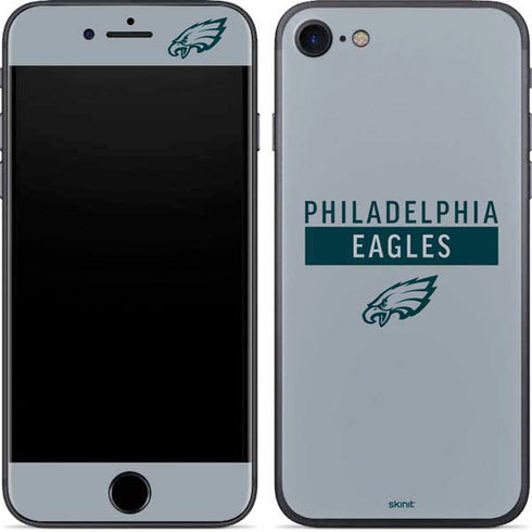 NFL Philadelphia Eagles Silver Performance Series iPhone 7 Skin