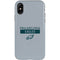 NFL Philadelphia Eagles Silver Performance Series iPhone X Pro Case