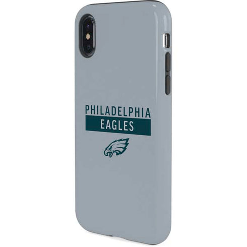 NFL Philadelphia Eagles Silver Performance Series iPhone X Pro Case