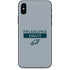NFL Philadelphia Eagles Silver Performance Series iPhone X Skin