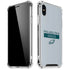 NFL Philadelphia Eagles Silver Performance Series iPhone X/XS Clear Case