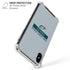 NFL Philadelphia Eagles Silver Performance Series iPhone X/XS Clear Case