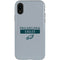 NFL Philadelphia Eagles Silver Performance Series iPhone XR Pro Case