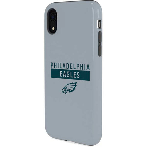 NFL Philadelphia Eagles Silver Performance Series iPhone XR Pro Case