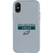 NFL Philadelphia Eagles Silver Performance Series iPhone XS Pro Case