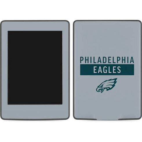 NFL Philadelphia Eagles Silver Performance Series Amazon Kindle Skin