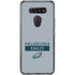 NFL Philadelphia Eagles Silver Performance Series LG K51/Q51 Clear Case
