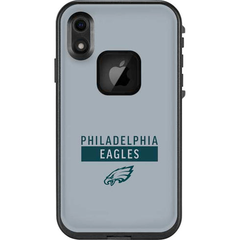 NFL Philadelphia Eagles Silver Performance Series LifeProof Fre iPhone Skin