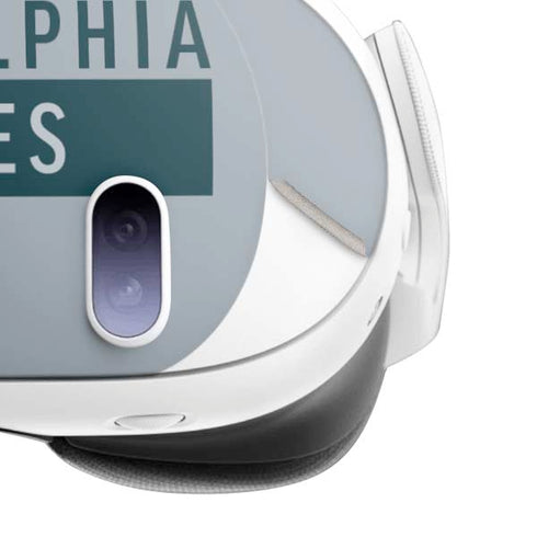 NFL Philadelphia Eagles Silver Performance Series Meta Quest 3 Skin