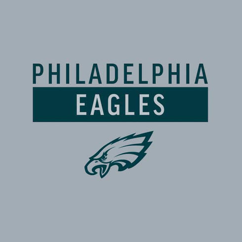 NFL Philadelphia Eagles Silver Performance Series Moto E5 Play Skin