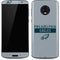 NFL Philadelphia Eagles Silver Performance Series Moto G6 Skin