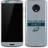 NFL Philadelphia Eagles Silver Performance Series Moto G6 Skin