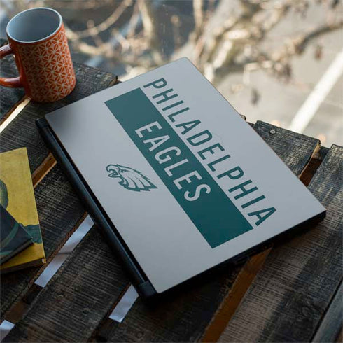 NFL Philadelphia Eagles Silver Performance Series MSI GS65 Stealth Laptop Skin