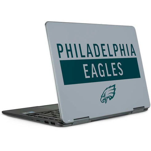 NFL Philadelphia Eagles Silver Performance Series Notebook 9 Pro 13in (2017) Skin