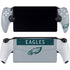 NFL Philadelphia Eagles Silver Performance Series PlayStation Portal Remote Player Skin