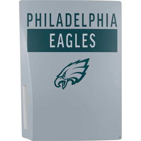 NFL Philadelphia Eagles Silver Performance Series PS5 Bundle Skin